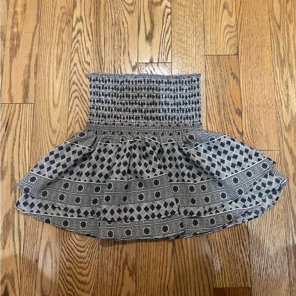 Size 2 H&M smock waist mini skirt